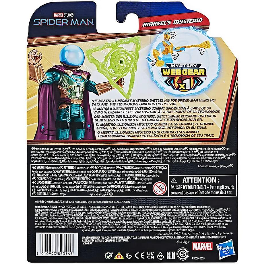 Hasbro  Spiderman Mystery Web Gear Mysterio (15cm) 