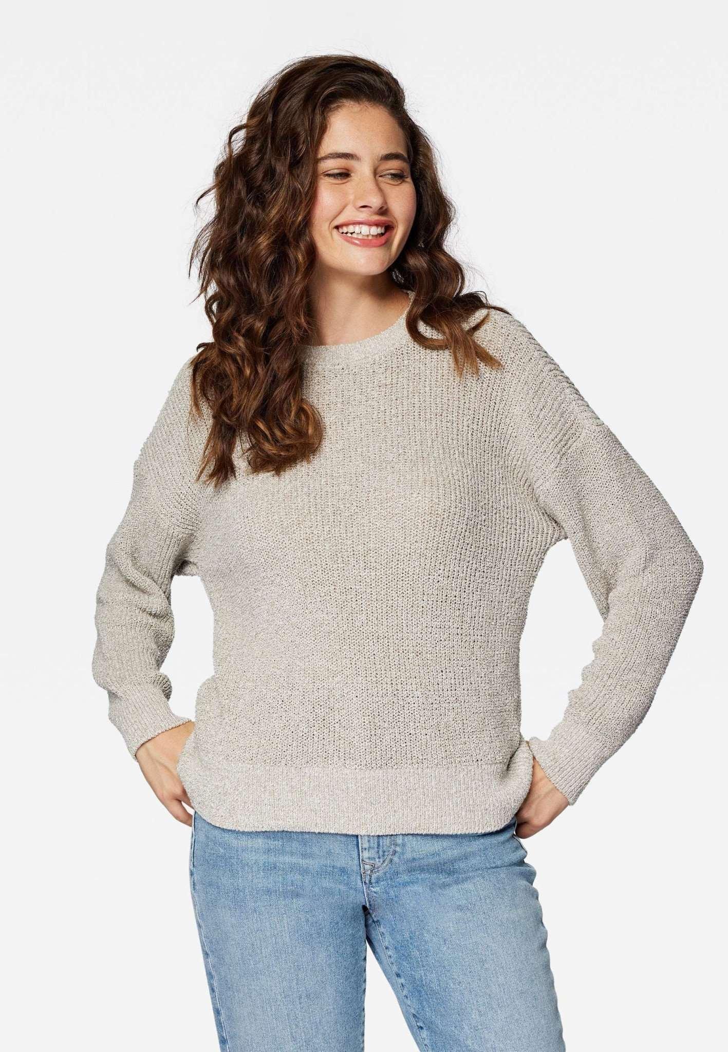 Mavi Damen Striped Sweater Pullover – Zeitloser Stil, Weicher Komfort, Verschiedene Farben