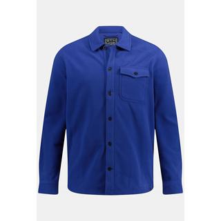 Sthuge  Overshirt, Fleece, Langarm, Kentkragen 