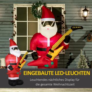 Outsunny Aufblasbarer Weihnachtsmann  