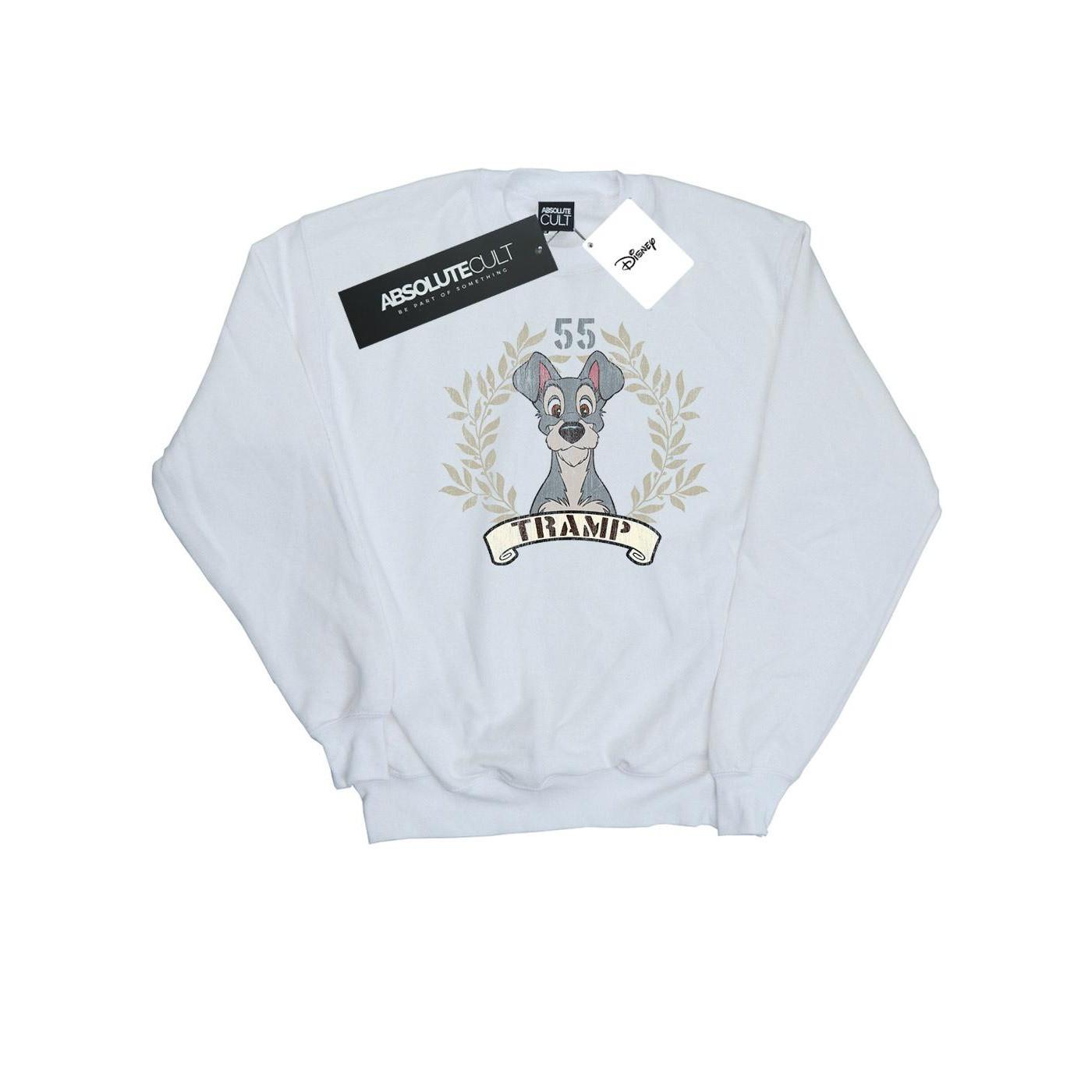Image of Lady And The Tramp Tramp Since 55 Sweatshirt Unisex Weiss 140/146