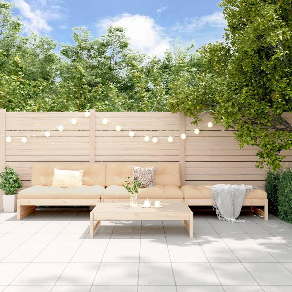 VidaXL Garten lounge set holz  