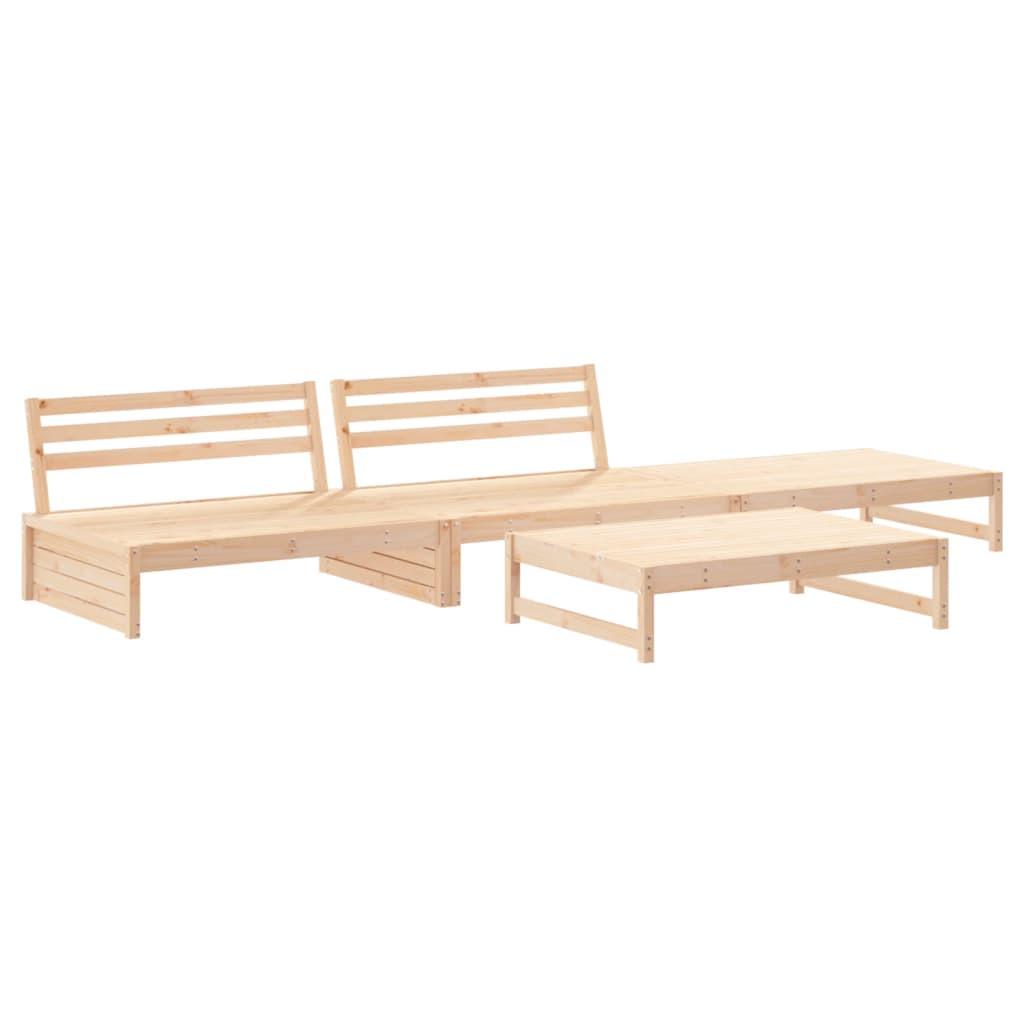 VidaXL Garten lounge set holz  