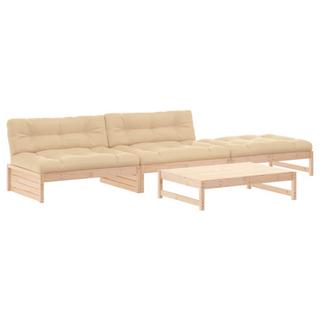 VidaXL Garten lounge set holz  