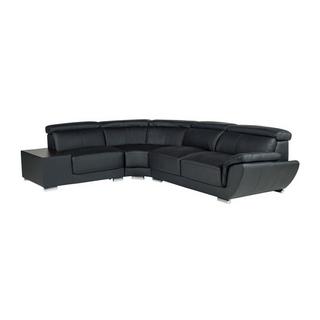 Vente-unique Ecksofa Leder NAHIA Ecke Links  