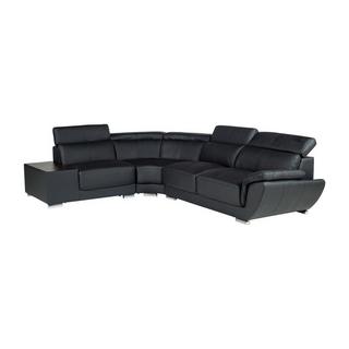 Vente-unique Ecksofa Leder NAHIA Ecke Links  