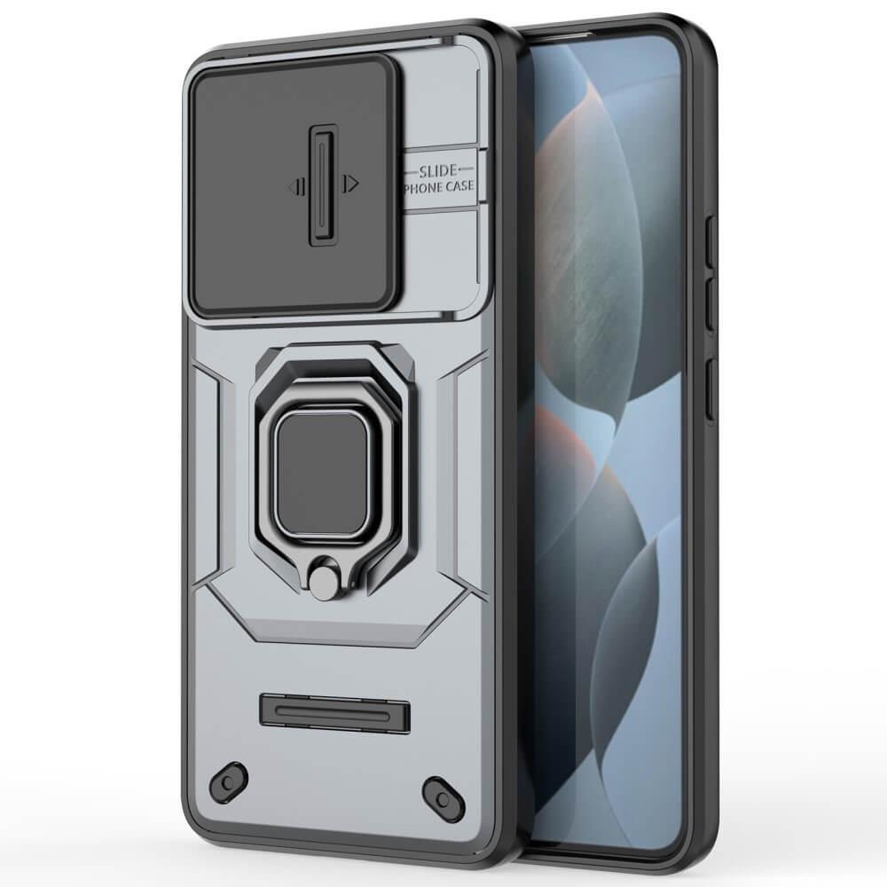 Cover-Discount  Xiaomi Poco F6 Pro - Custodia Armor con kickstand 