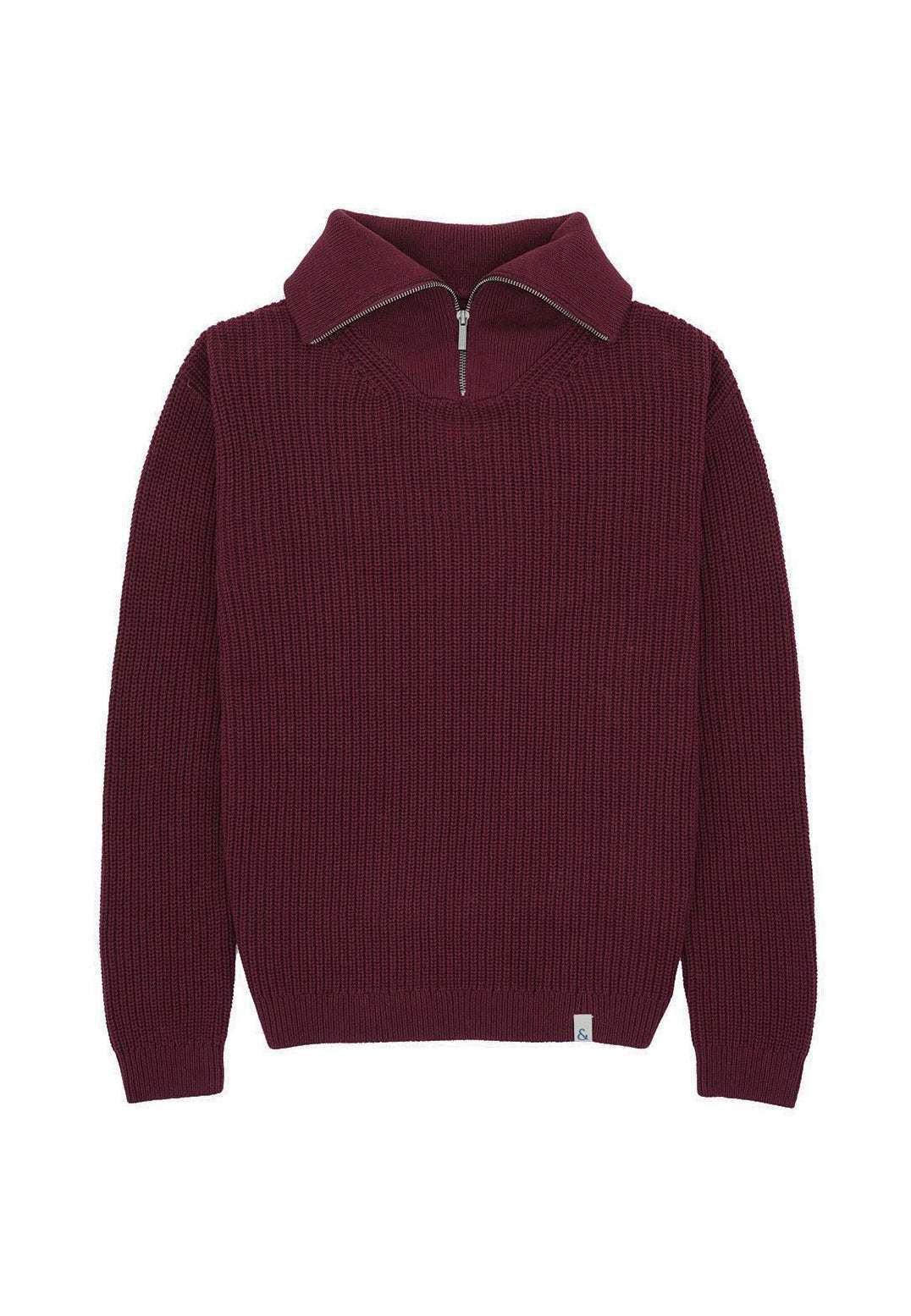 Colours & Sons  Pullover Mock-Zip-Half Cardigan Stitch 