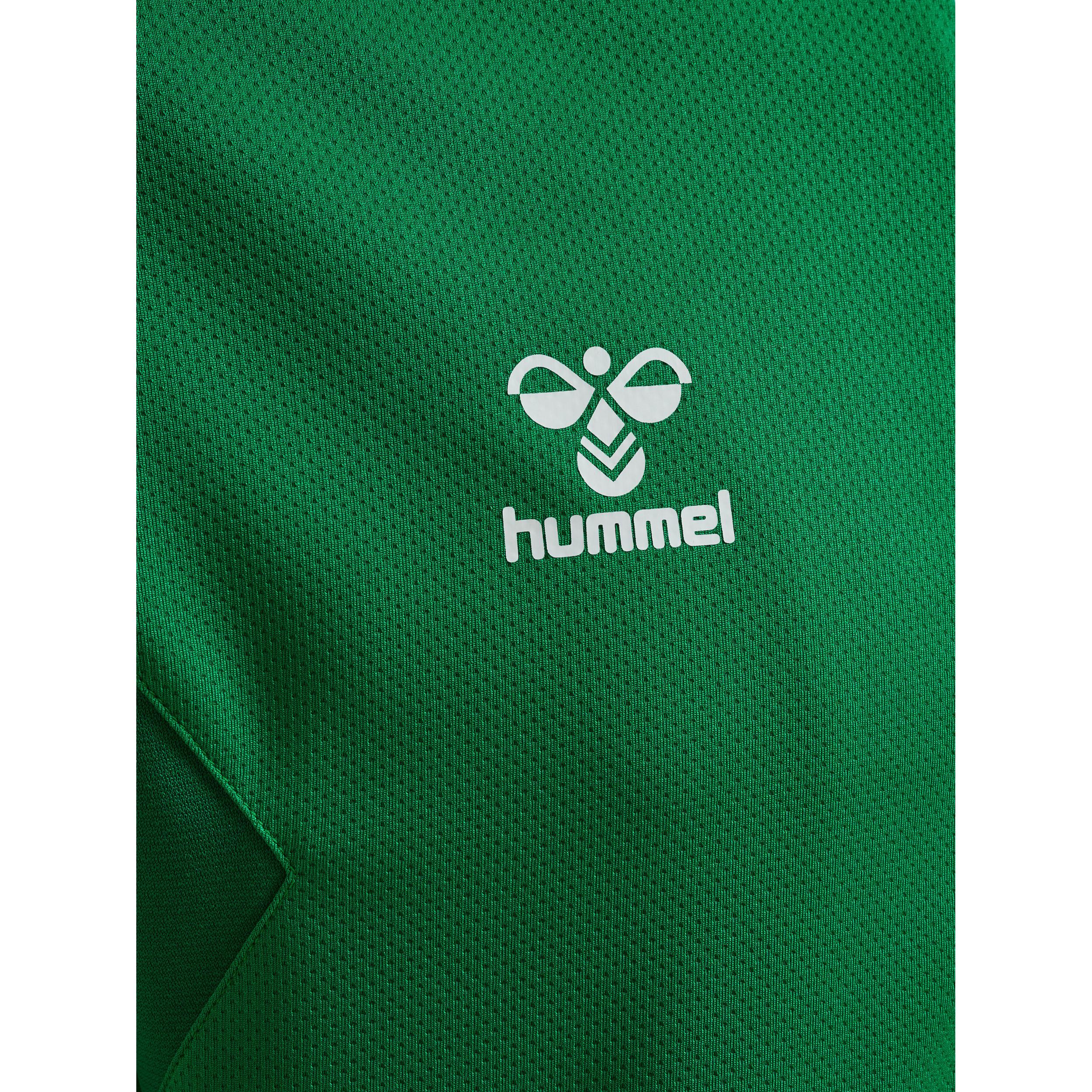 Hummel  giacca da tuta in poliestere con cappuccio e zip authentic 