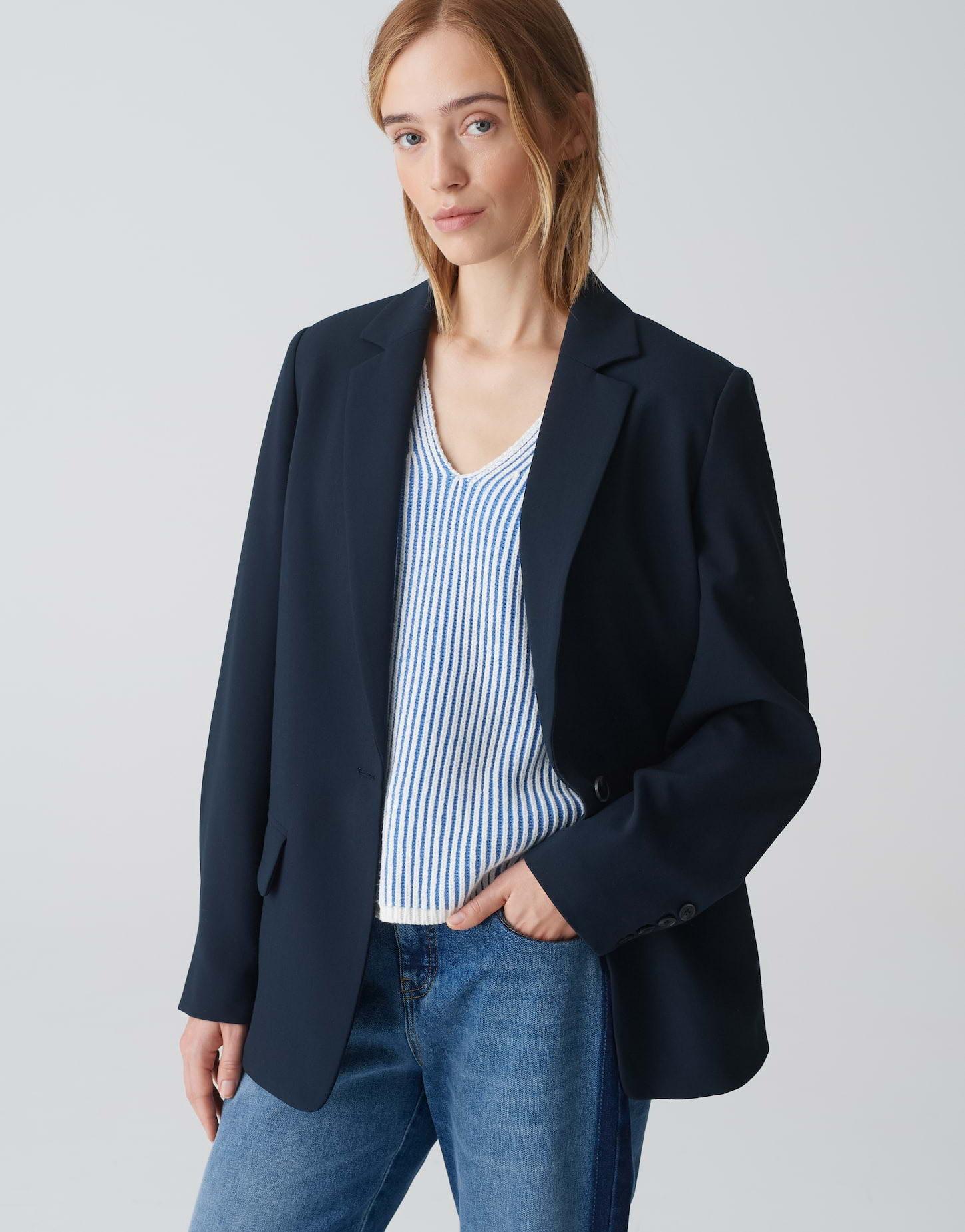 OPUS  Blazer Jari gerader Schnitt 