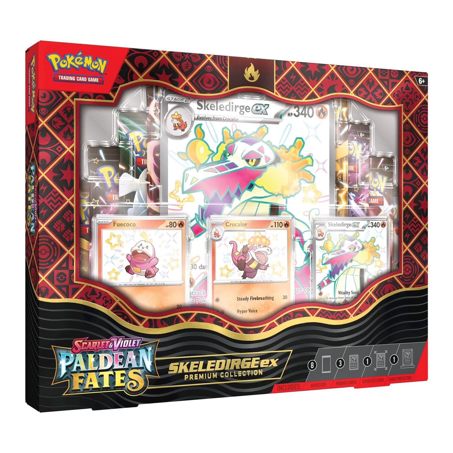 Pokémon  TCG: Paldean Fates Skeledirge ex Premium Collection - EN 