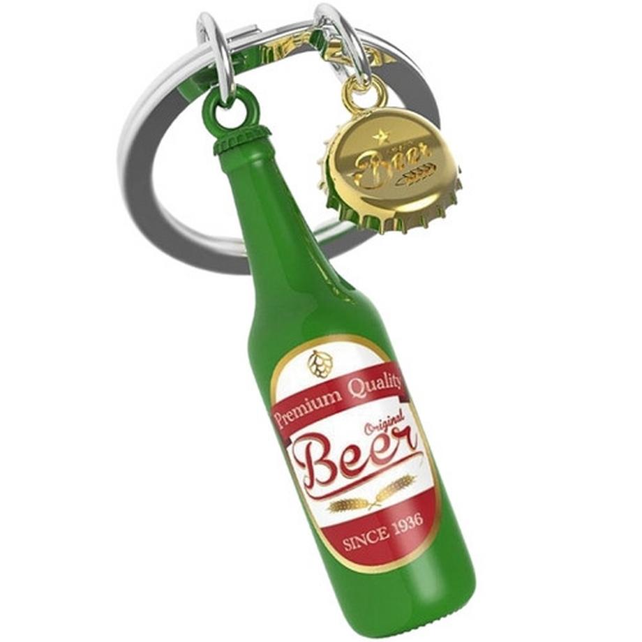 Schlüsselanhänger Bierflasche
