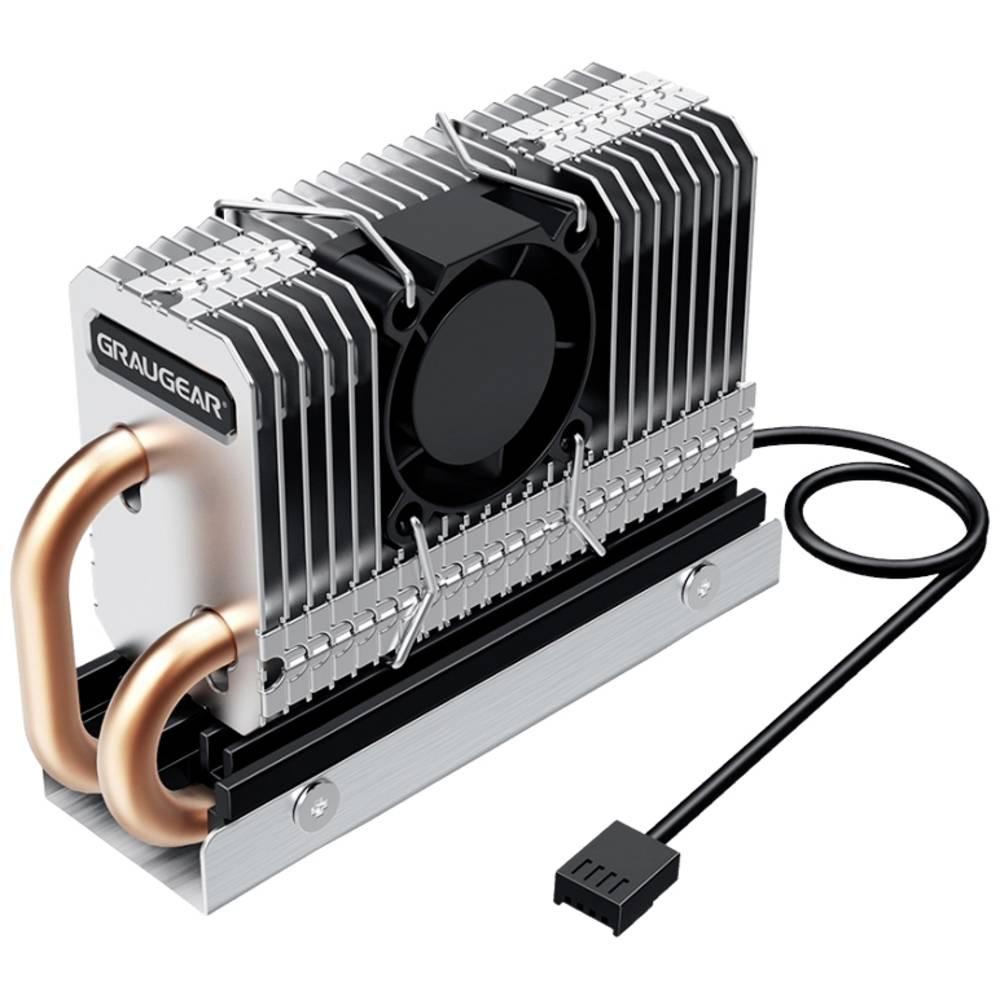 GrauGear  Heatpipe Kühler für M.2 2280 SSD 
