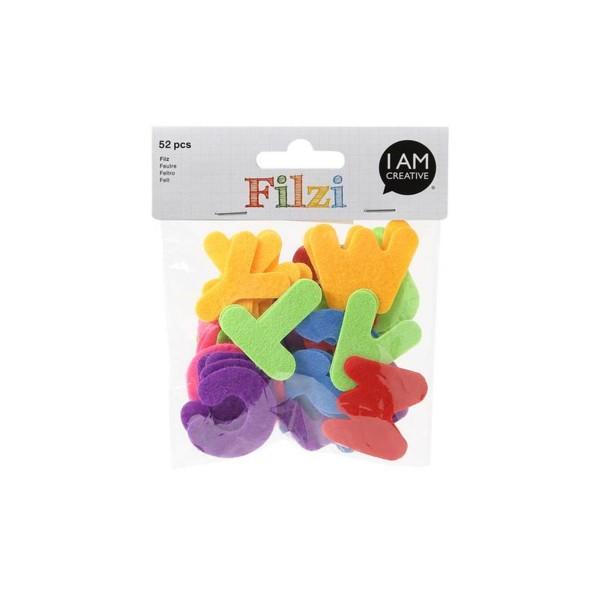 Image of Filzi Dekorativer Aufkleber Filz Mehrfarbig 52 Stück(e) Multicolor