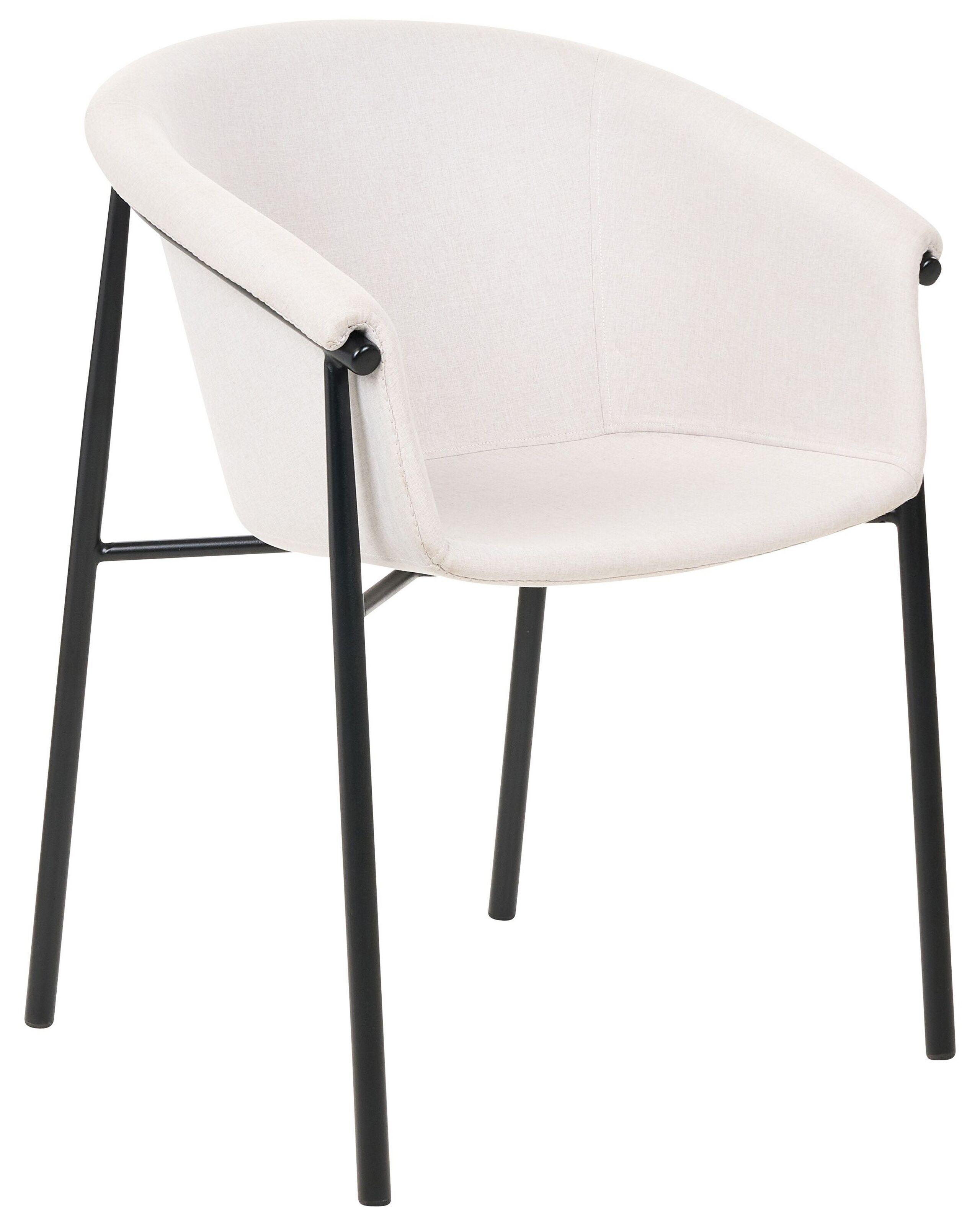 Beliani Lot de 2 chaises en Polyester Moderne AMES  