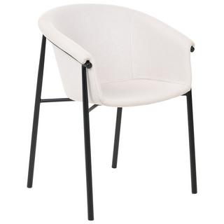 Beliani Lot de 2 chaises en Polyester Moderne AMES  