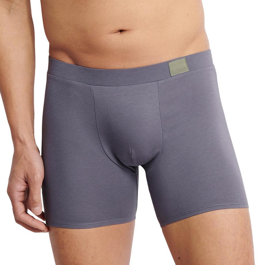 sloggi GO Natural Boxer Lunghi Confezione da 4  