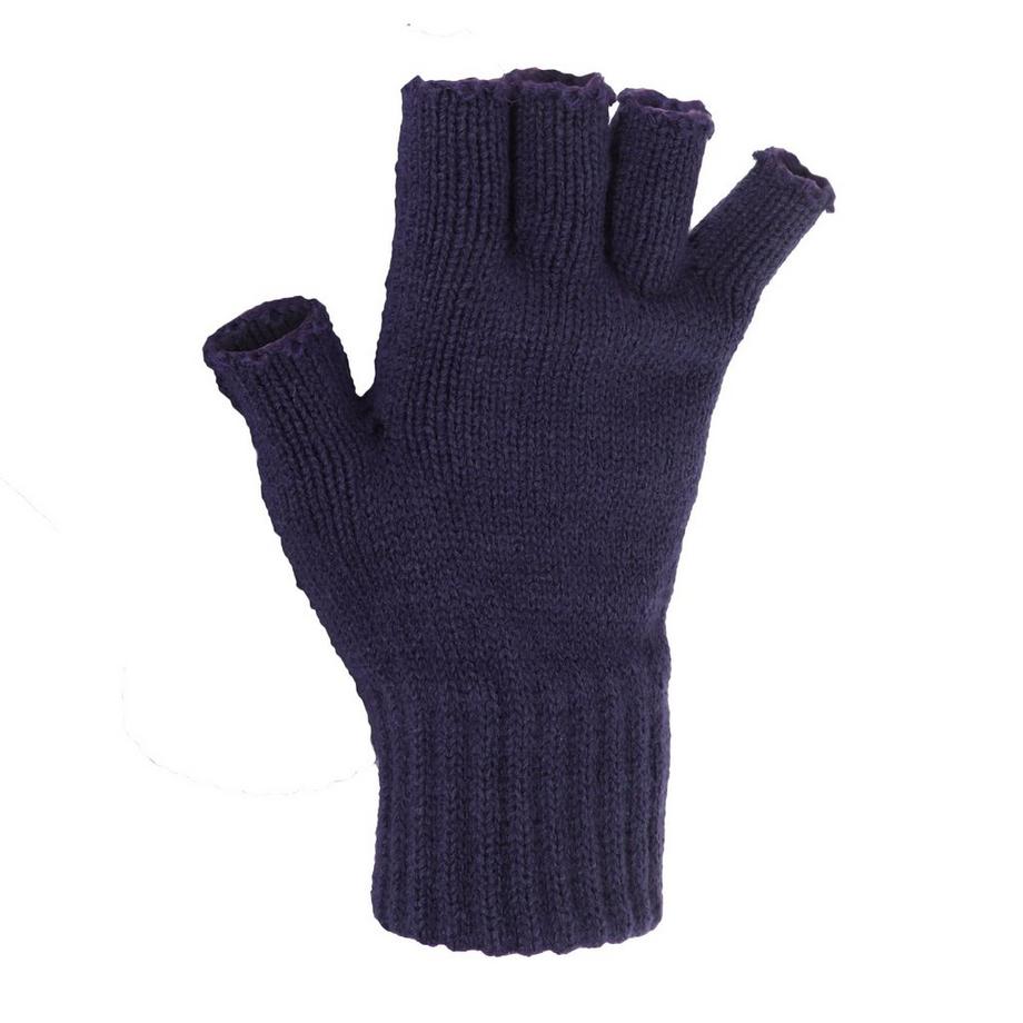 Floso Fingerlose Strickhandschuhe  