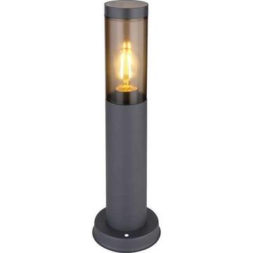 Luminaire extérieur Boston inox anthracite 1xE27 13x13x45