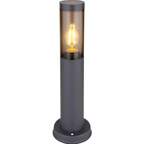 mutoni Lampada da esterno Boston acciaio inox antracite 1xE27 13x13x45  