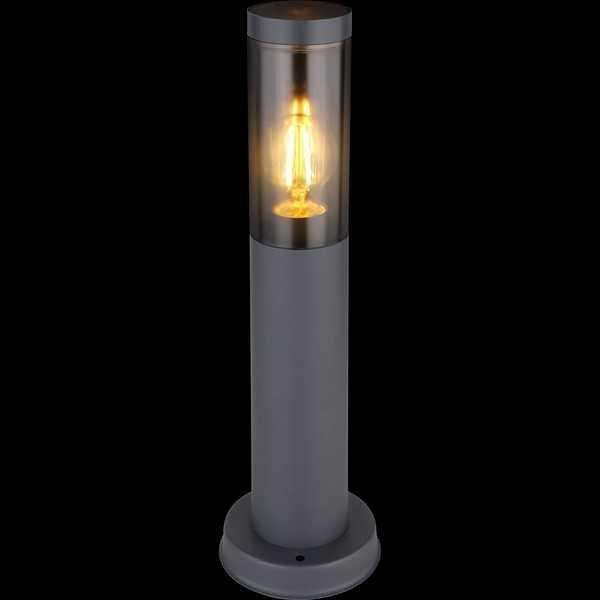 mutoni Lampada da esterno Boston acciaio inox antracite 1xE27 13x13x45  