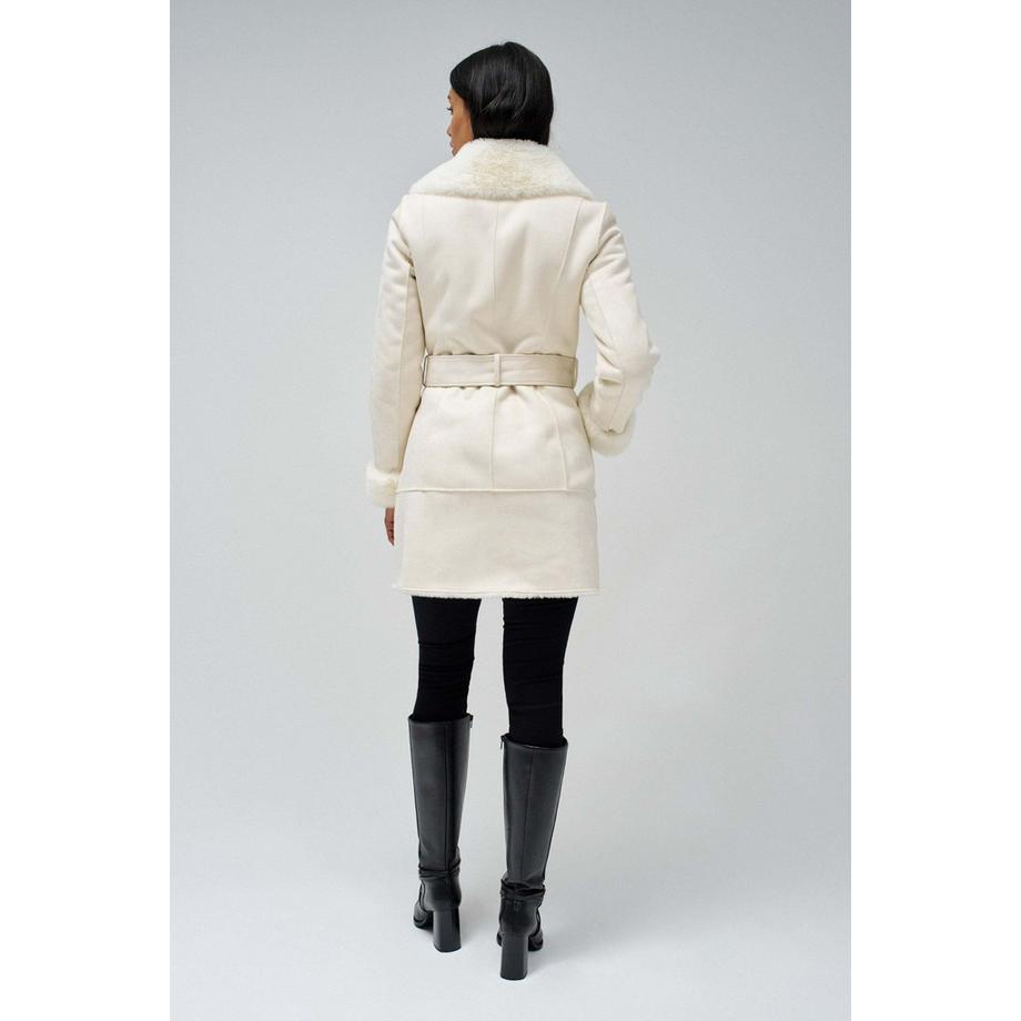 Salsa Long Shearling Wintermantel  
