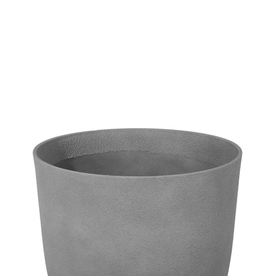 Beliani Set di 2 vasi per piante en Fibra d'argilla Industriale CROTON  