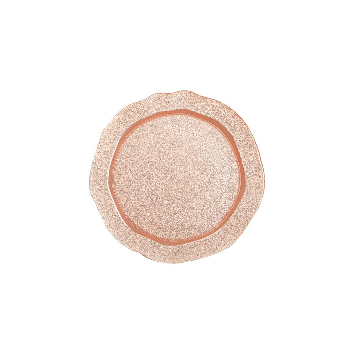 Image of Lachsfarbener Flacher Teller Lachsfarbener Flacher Teller