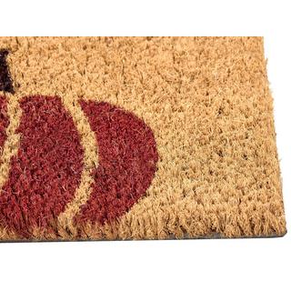 Beliani Tappetino da Ingresso en Fibra di Cocco Cottage PANDIN  