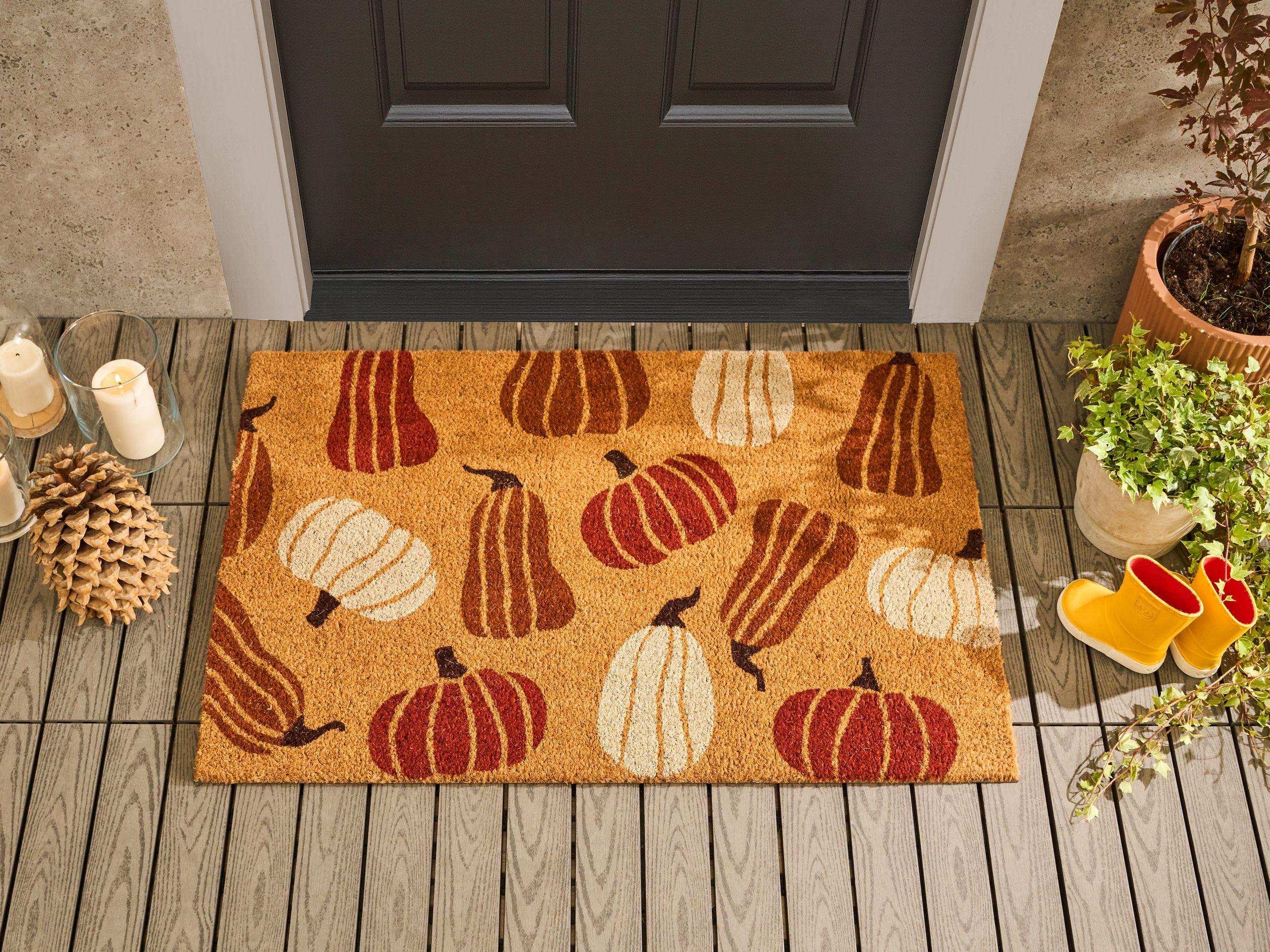 Beliani Tappetino da Ingresso en Fibra di Cocco Cottage PANDIN  