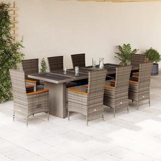 VidaXL Garten essgruppe poly-rattan  