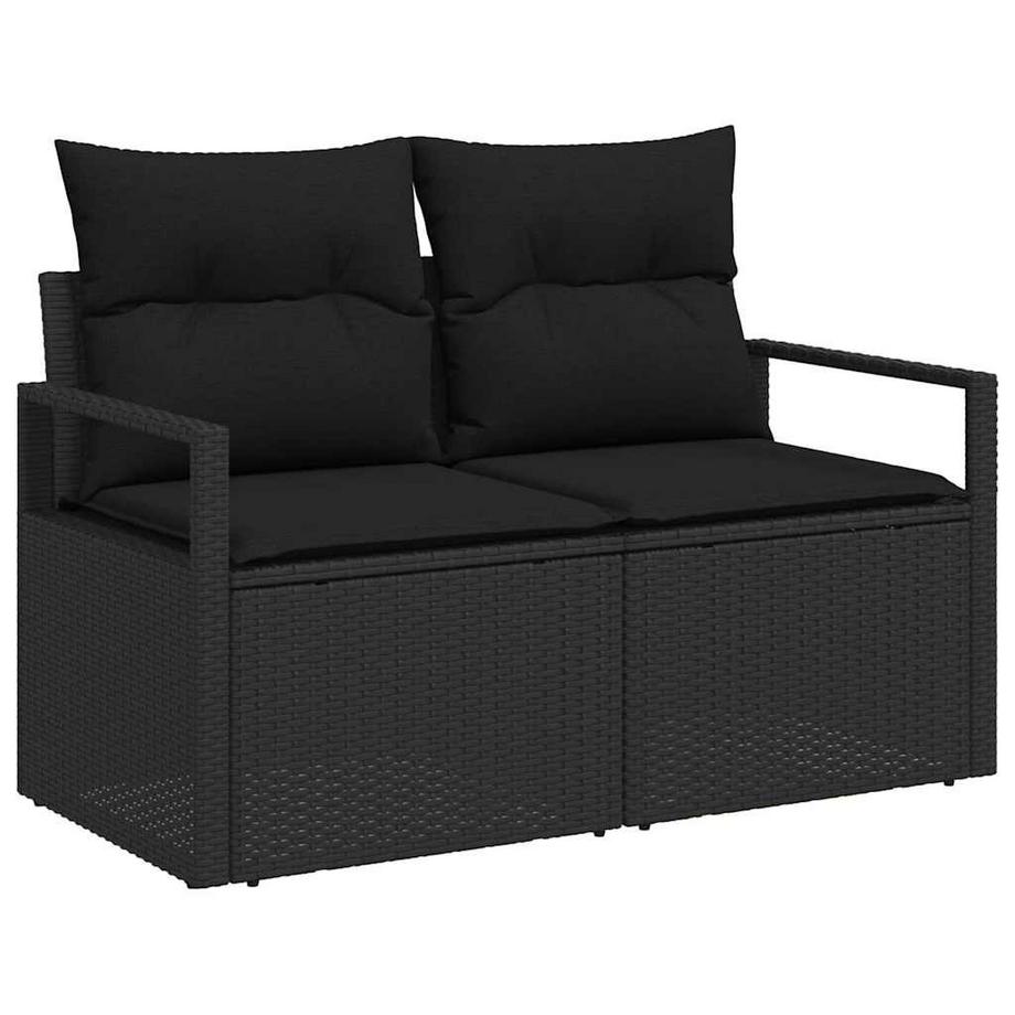 VidaXL Divano da esterno Polyrattan  