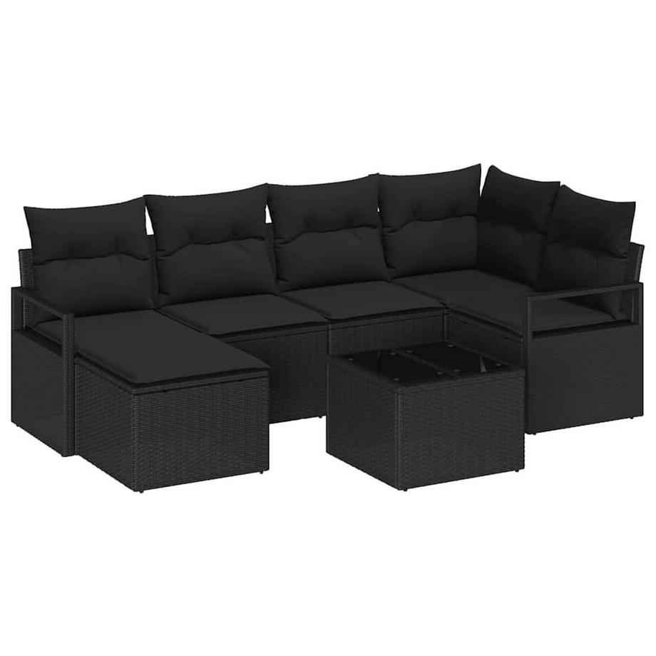 Divano da esterno Polyrattan
