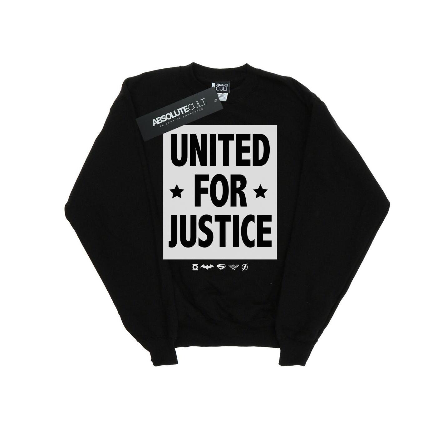 DC COMICS  Sweat JUSTICE LEAGUE UNITED FOR JUSTICE 