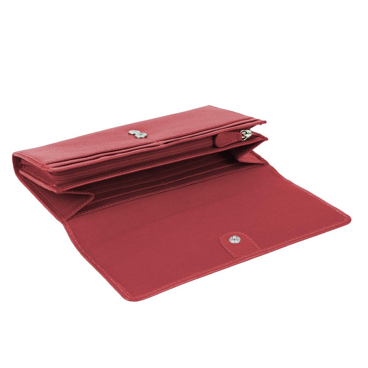 BUGATTI Linda Portafoglio Lungo Rosso  