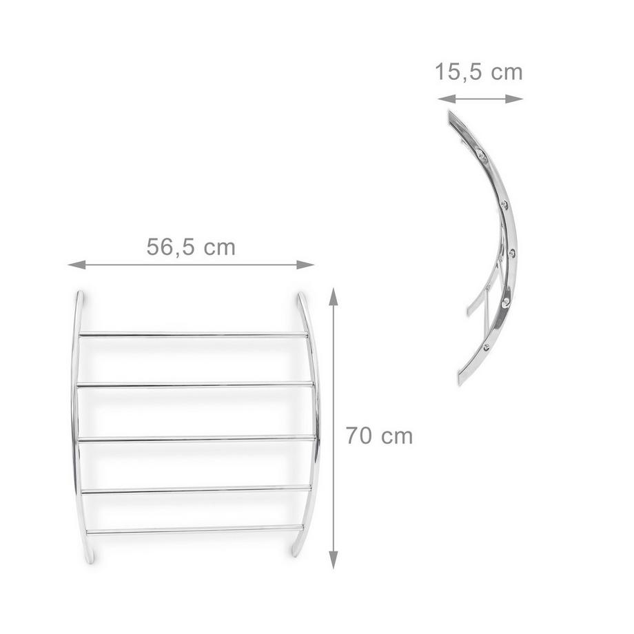 B2X Porta asciugamani a 5 barre  
