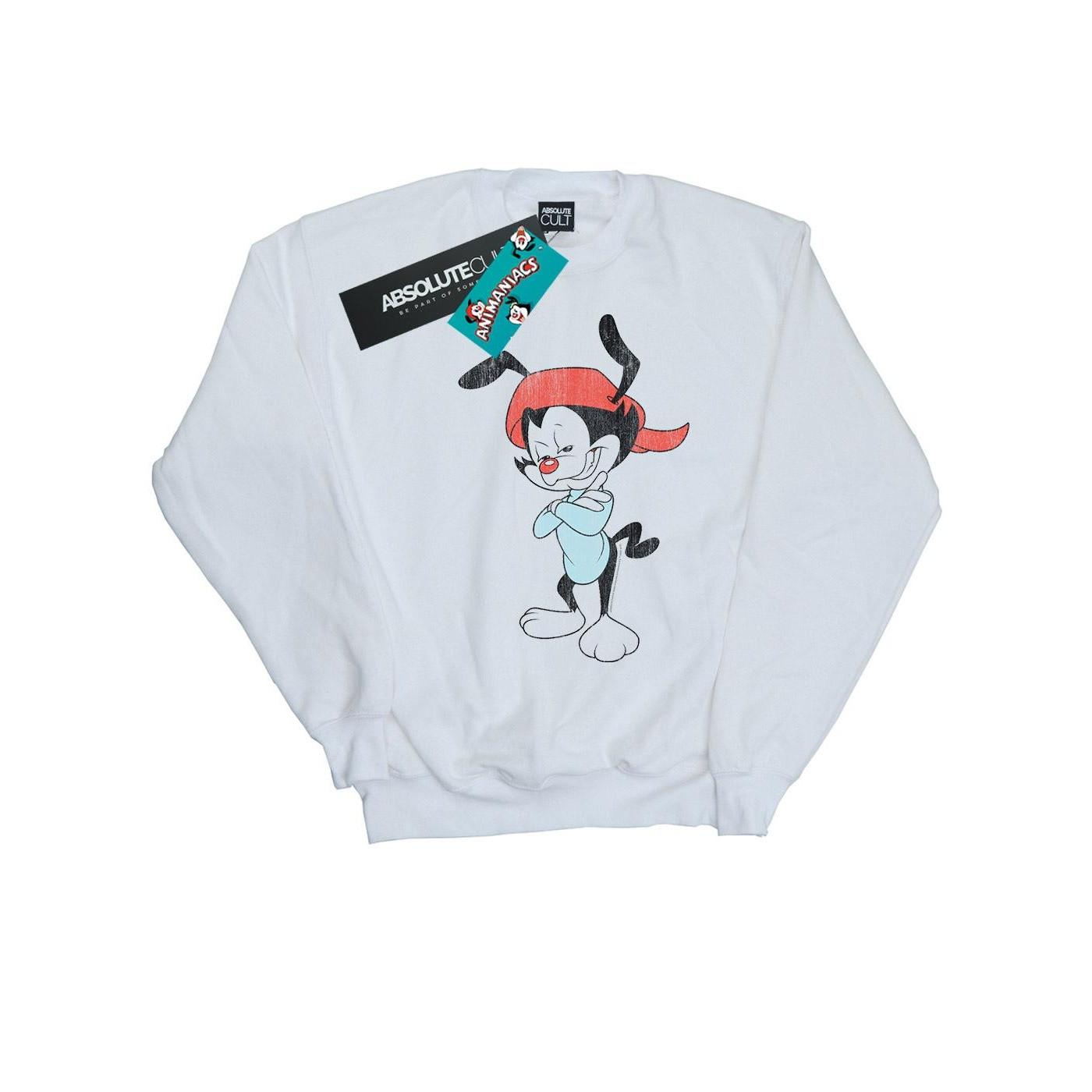 Image of Wakko Classic Pose Sweatshirt Jungen Weiss 140/146