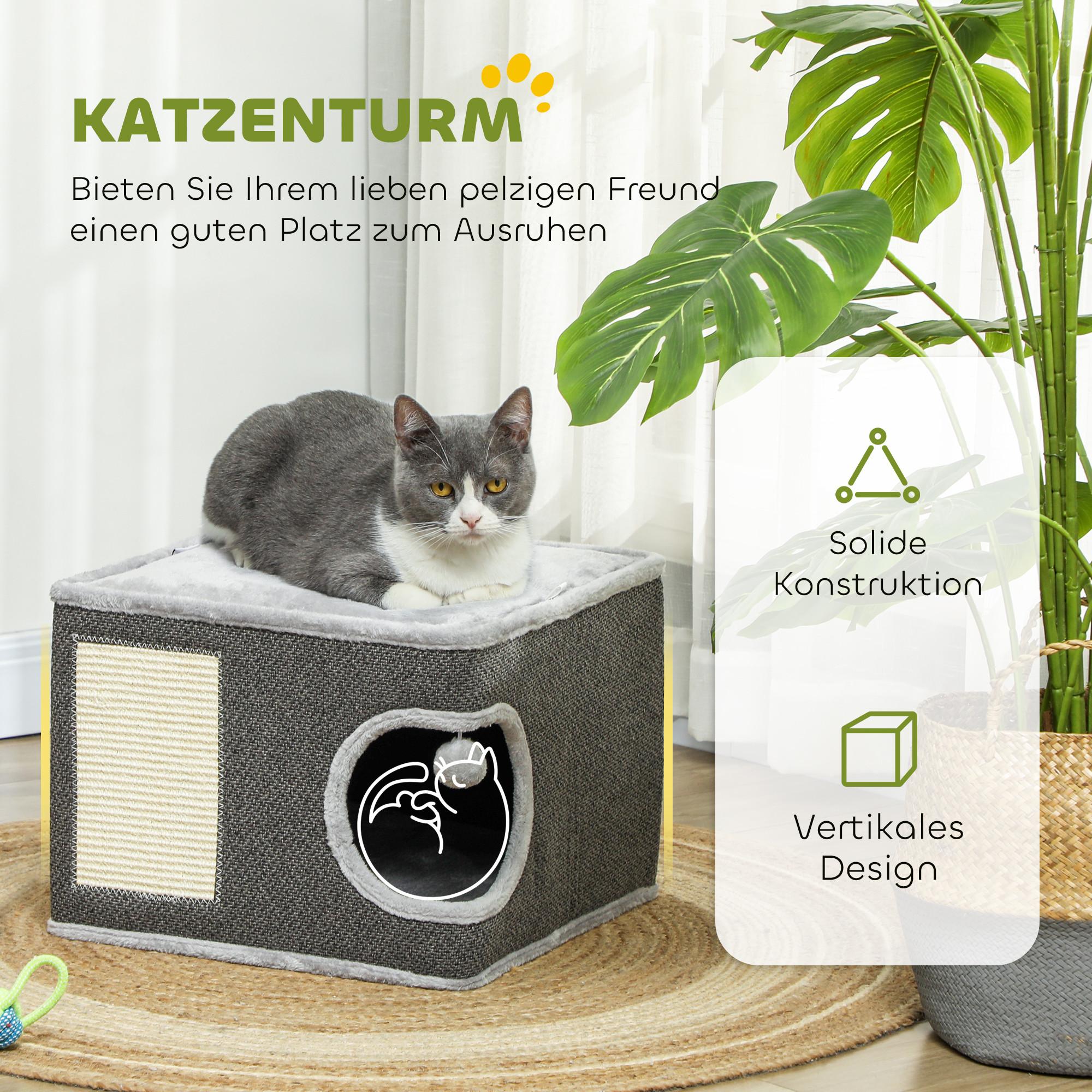 PawHut  Katzentonne 