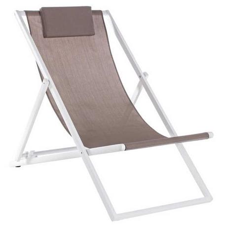 mutoni Chaise longue Taylor marron  