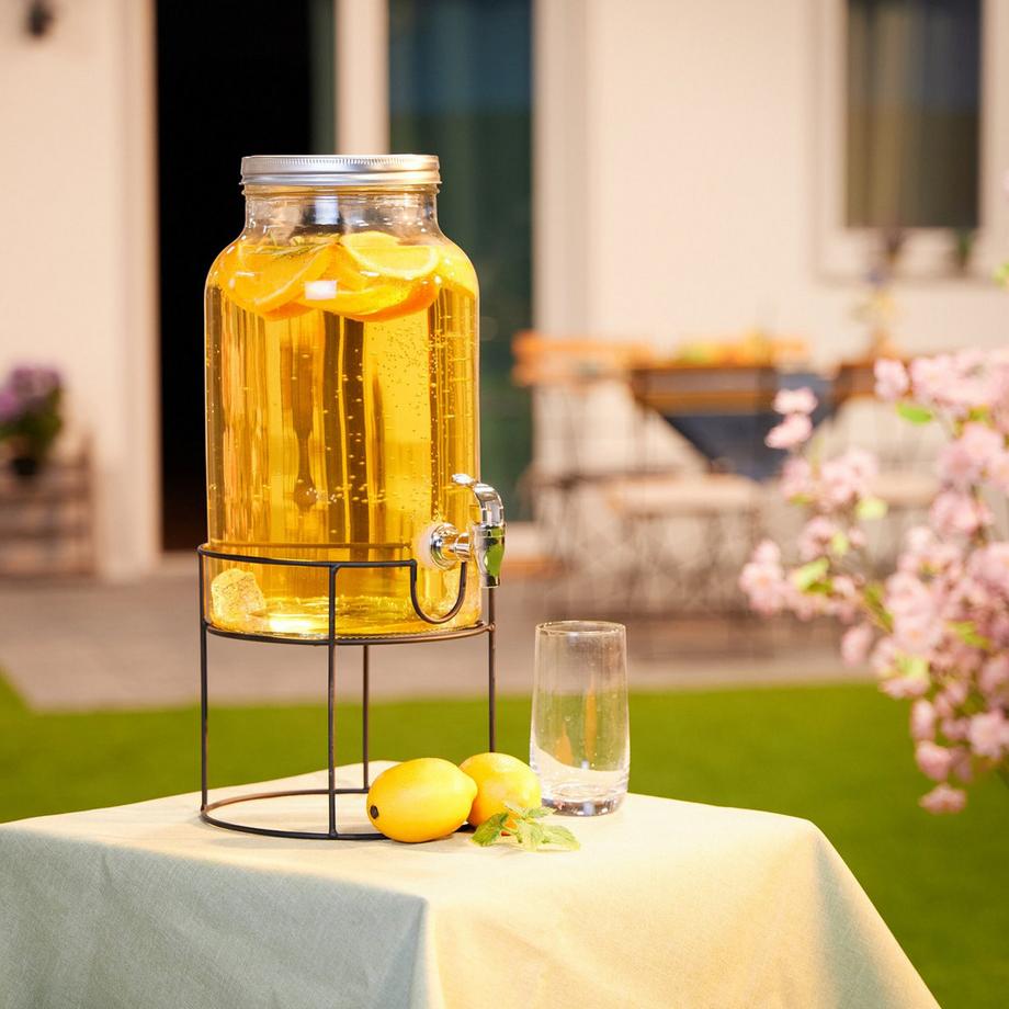 Northix Distributeur de boissons avec support  