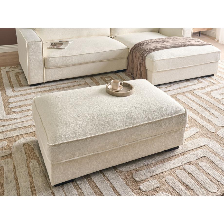 Beliani Ottomana en Tessuto Minimalista RENDERS  