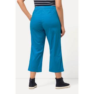 Ulla Popken  Pantalon 7/8 Ruby avec genoux préformés, jambes droites et taille élastique 