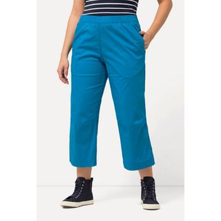 Ulla Popken  Pantalon 7/8 Ruby avec genoux préformés, jambes droites et taille élastique 