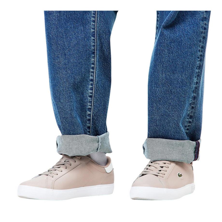 LACOSTE Powercourt Leder Low Top Sneaker  