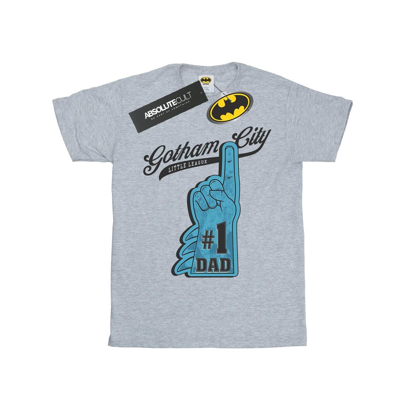 Image of Batman Number One Dad Tshirt Jungen Grau 152-158