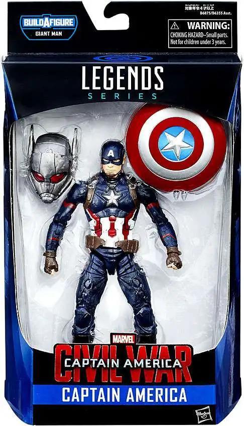 Hasbro  Captain America Civil War Marvel Legends Giant Man Series Captain America Action Figure 