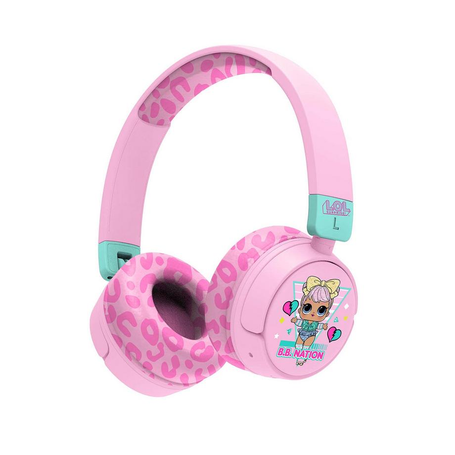 LOL surprise Casque supra-auriculaire sans fil 85dB/95dB Partage Aux