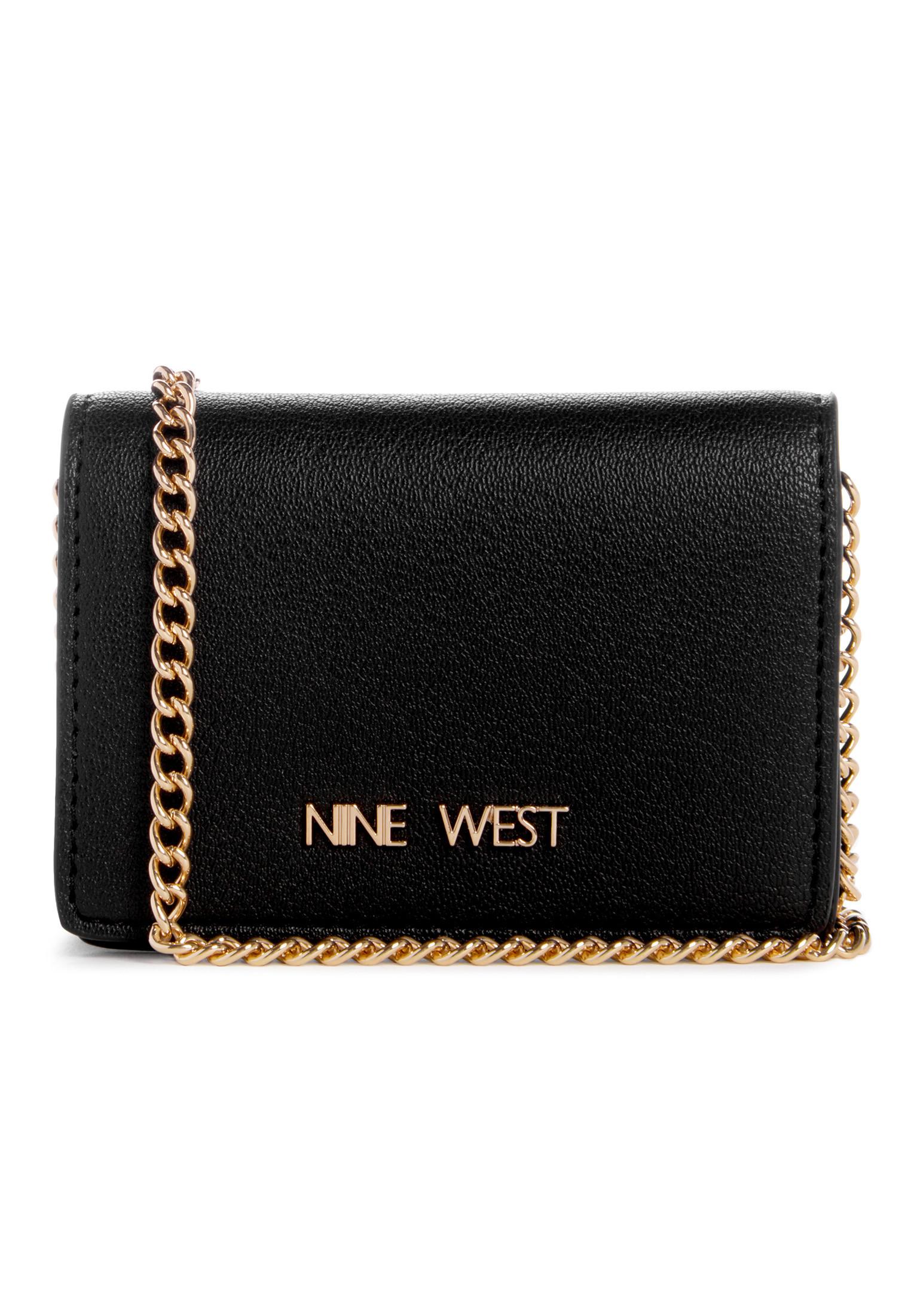Nine West  Lenna Slg Micro Chain Card Cse  Brieftasche 