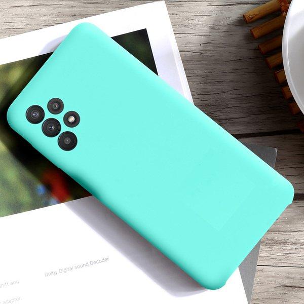 Avizar  Coque Samsung A72 Soft Touch Turquoise 