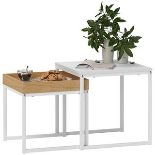 HOMCOM Ensemble de table basse  